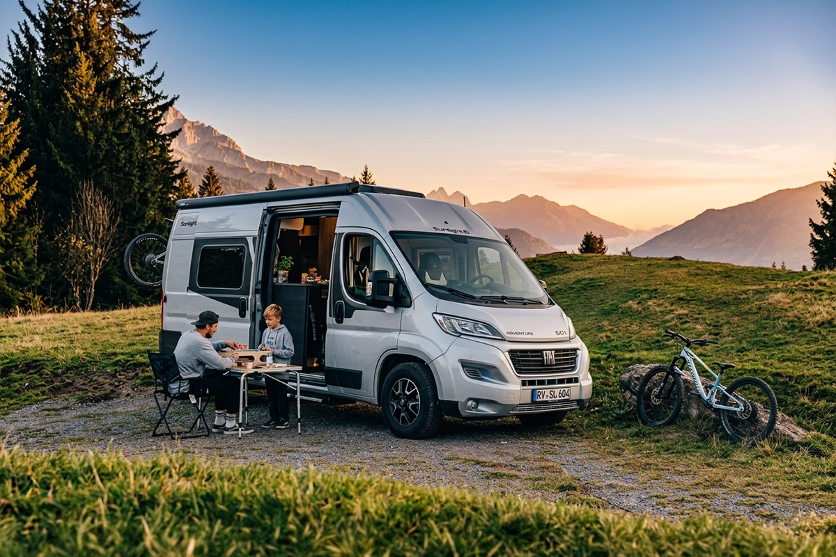 Conoce la autocaravana Camper Sunlight Cliff 601