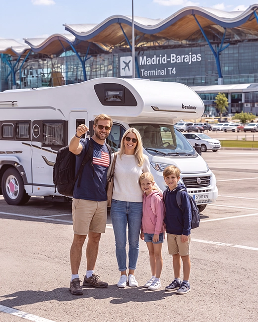 RV rental Spain from Madrid: premium motorhomes & campervans